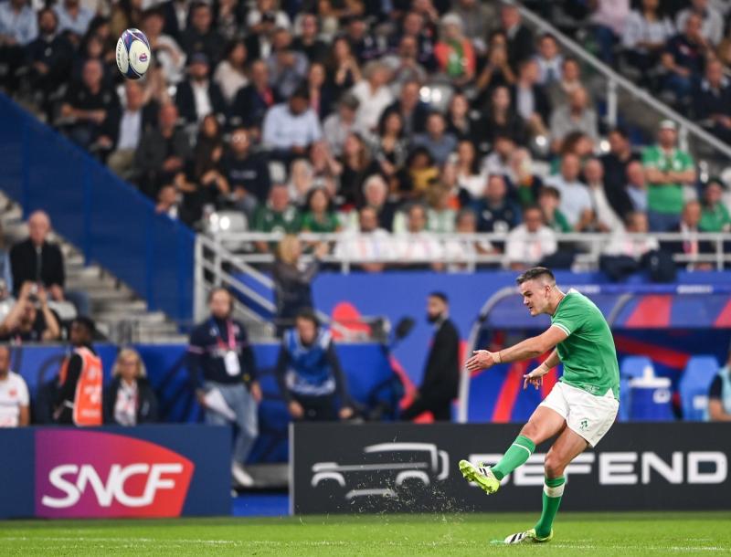 National: Johny Sexton said it is vitally important that Ireland continue to turn-up for their fans after Scottish win
