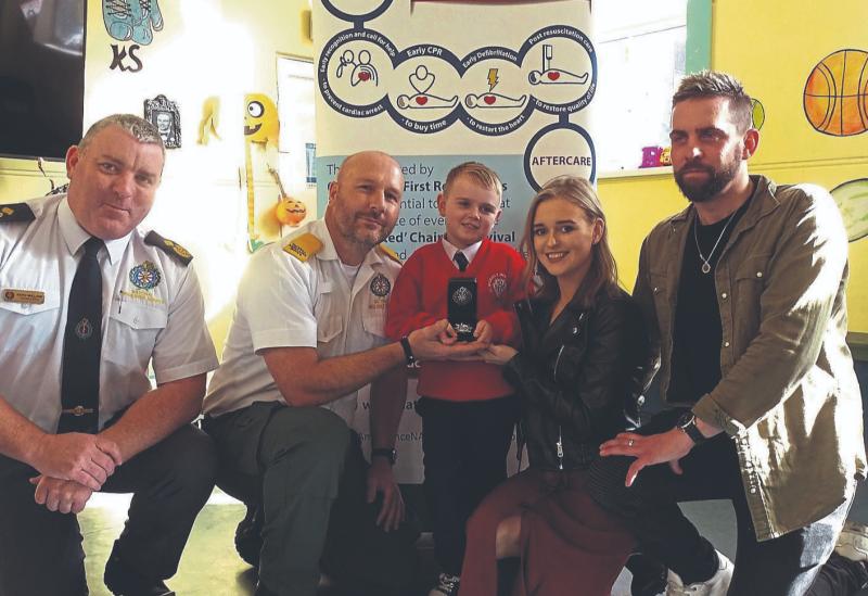 National: Courageous 5-year-old earns medal for saving his mother in medical emergency