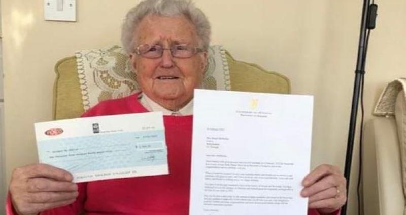 Creevy's Brigid McPhelim celebrates her 100th birthday 