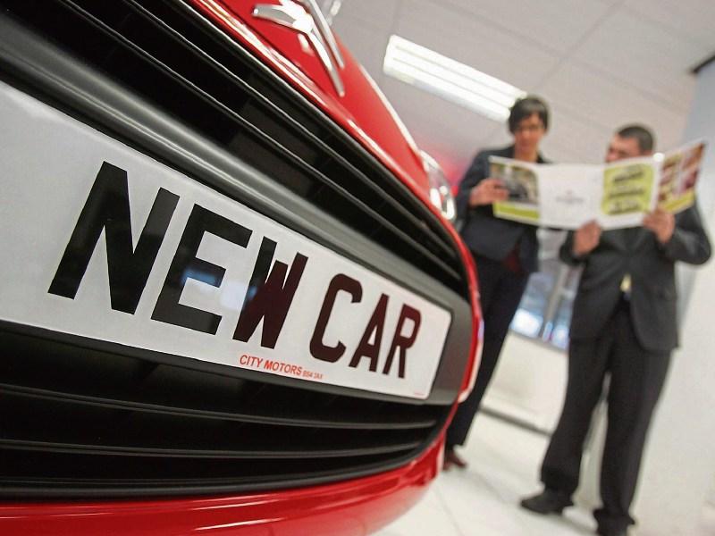 Donegal car sales fall