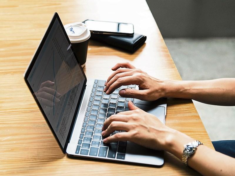 The thief accessed a laptop remotely
