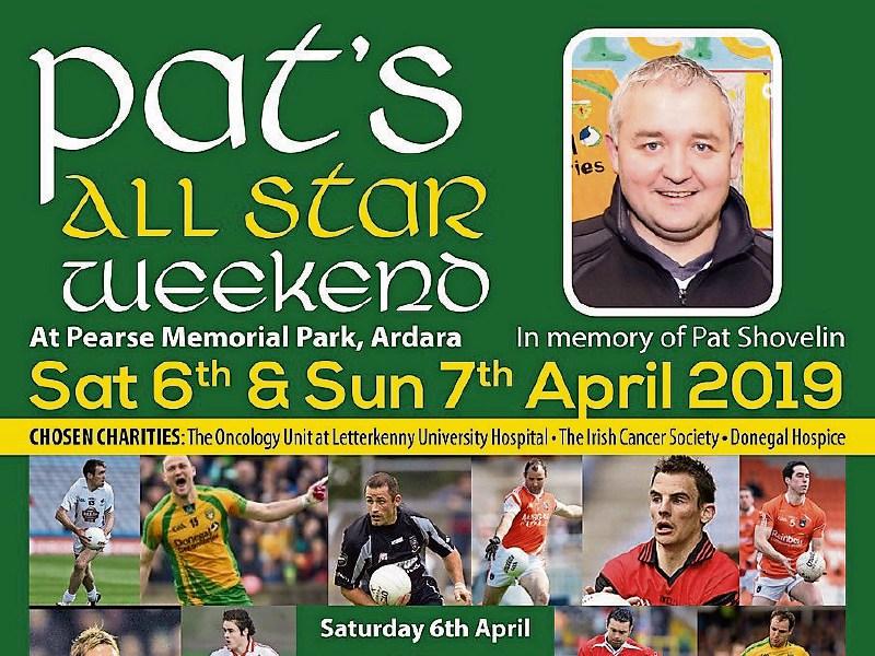 Big weekend in memory of Pat Shovelin in Ardara this weekend