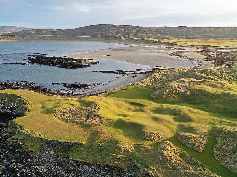 Over 100 fencing posts damaged and discarded at Narin Golf Club 