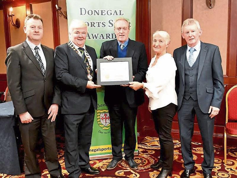 Finian Ward - a back-to-back Donegal Sports Star in 1979