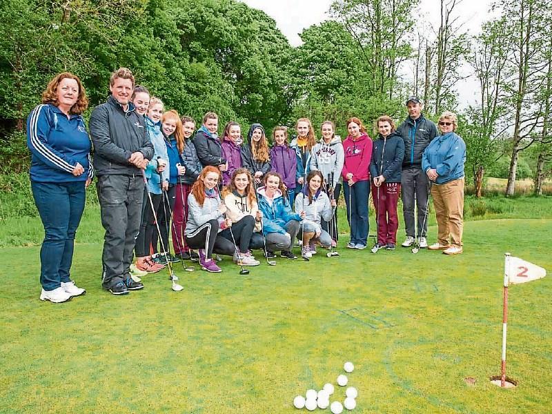 Loreto Letterkenny students take part in golf programme