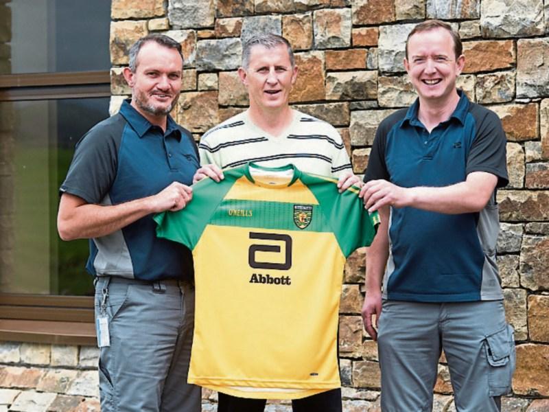 Abbott Donegal sponsor Donegal Masters jersey