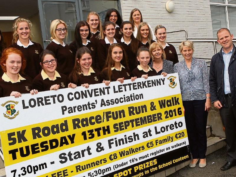Manus Kelly launches Loreto Secondary School 5K run/walk