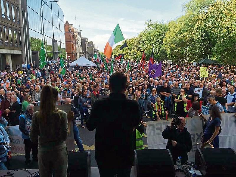 Call for clarity after water charges march