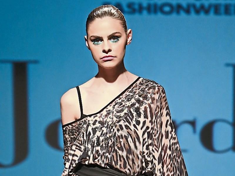 Donegal model for Belfast Fashionweek