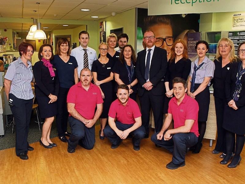 Specsavers Letterkenny celebrates 15th anniversary