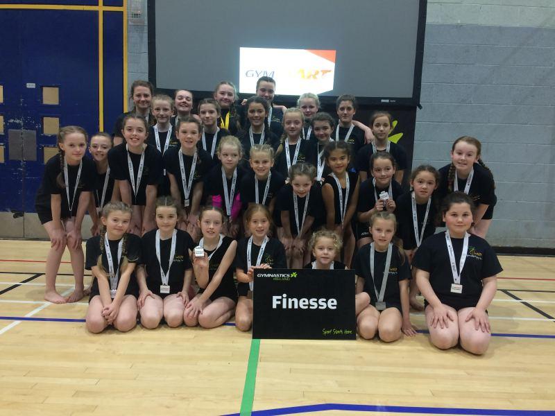 GymStart success for Finesse gymnasts