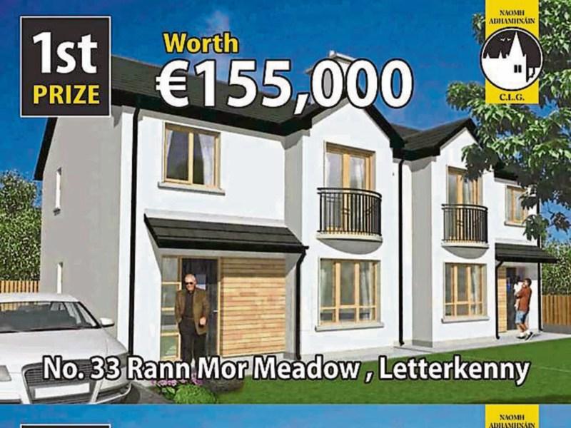 Countdown is on for Donegal GAA club's house draw tonight in Letterkenny