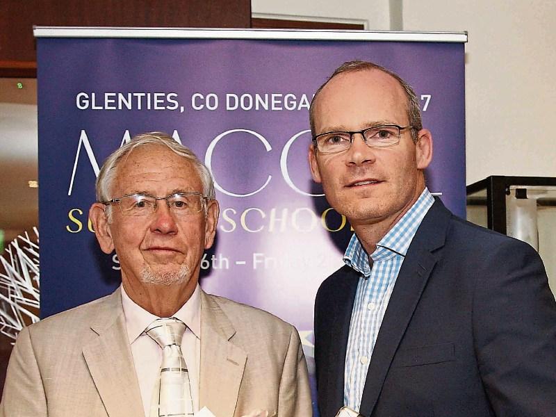 Minister Simon Coveney delivers the 17th annual John Hume lecture