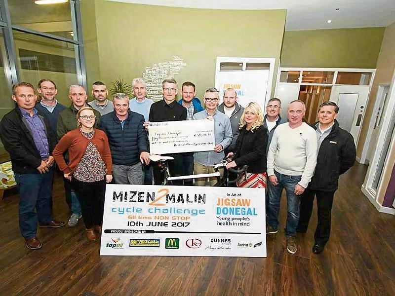 Mizen to Malin Challenge for Jigsaw Donegal raises €50,200
