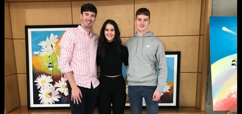James, Stephen and Anna Carlin 