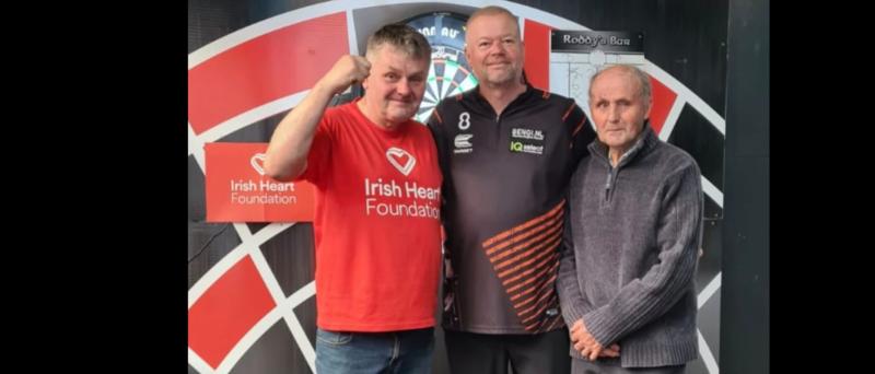 Roddy's darts' night hits the spot for the Irish Heart Foundation