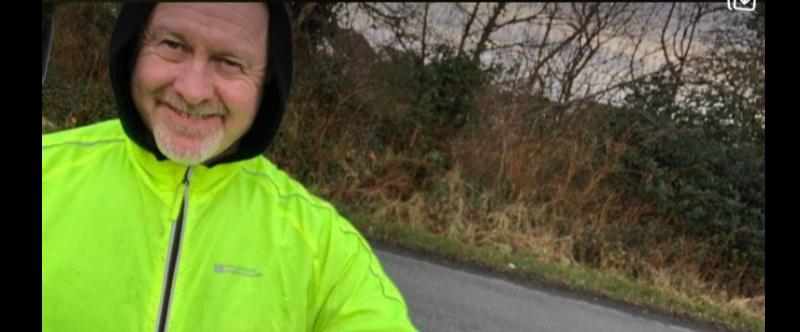 John Wilkie clears 9 bags of rubbish of one Letterkenny road
