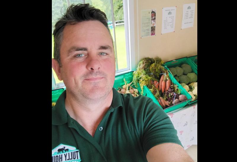 Andrew McShea opens Tullyhouse Organic Farm shop in Ballyshannon 
