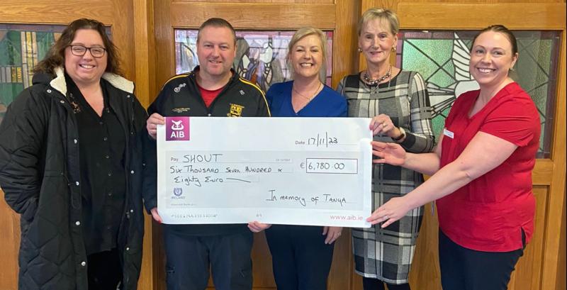 Fantastic fundraiser for late Tanya Dunne raises €6,780 for Oncology Unit at Sligo 