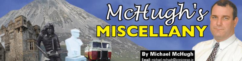 McHugh's Miscellany: the long road is ever shortening .  . . 