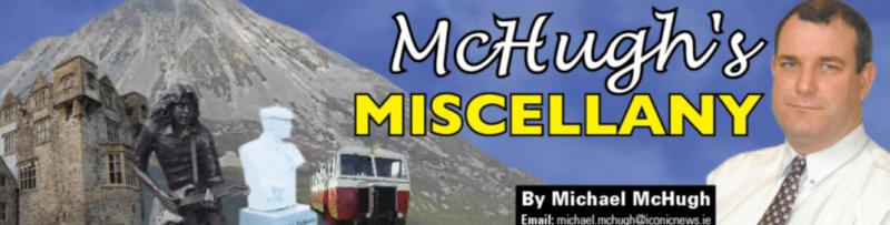 McHugh's Miscellany: the long road is ever shortening .  . . 