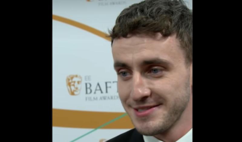Donegal presenter interviews Paul Mescal i nGaeilge ag na BAFTAs