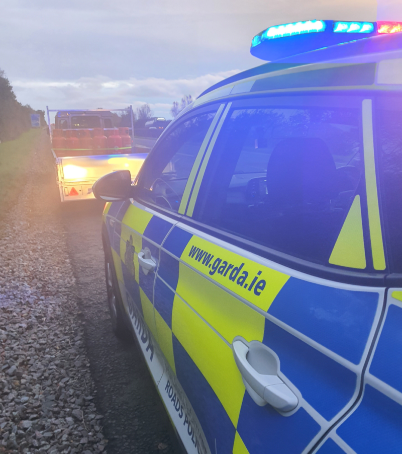 National: Driver towing trailer of gas cylinders caught at dizzying speed 