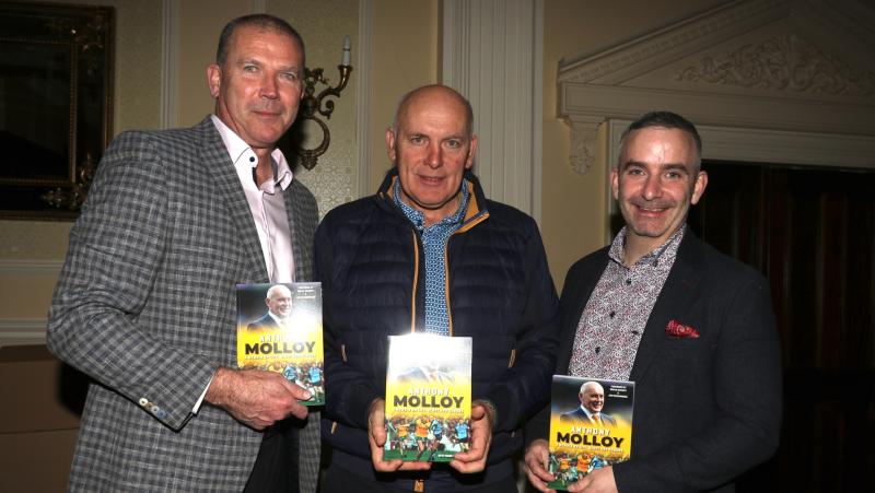 Huge crowd attend Anthony Molloy book launch in the Blue Haven