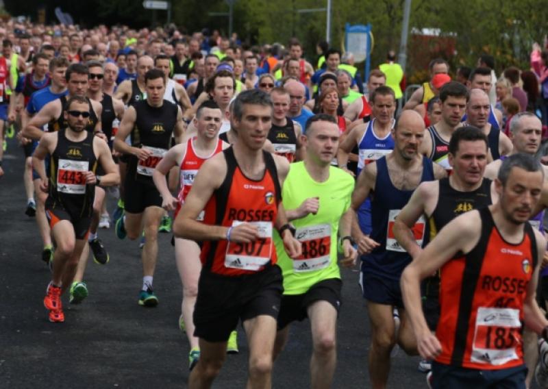 Eoghain McGinley first in  North West 10kin Letterkenny 