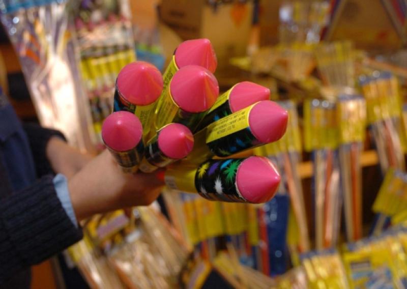 Garda&iacute; are anxious to find those responsible for firing a lit firework into a shop in Letterkenny