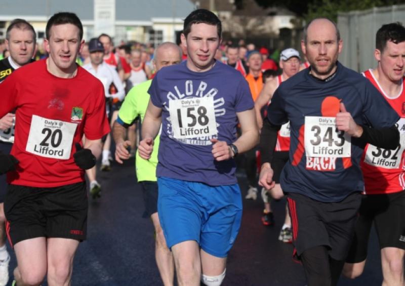 Pauric Breslin overall winner of Lifford 5k serioes 