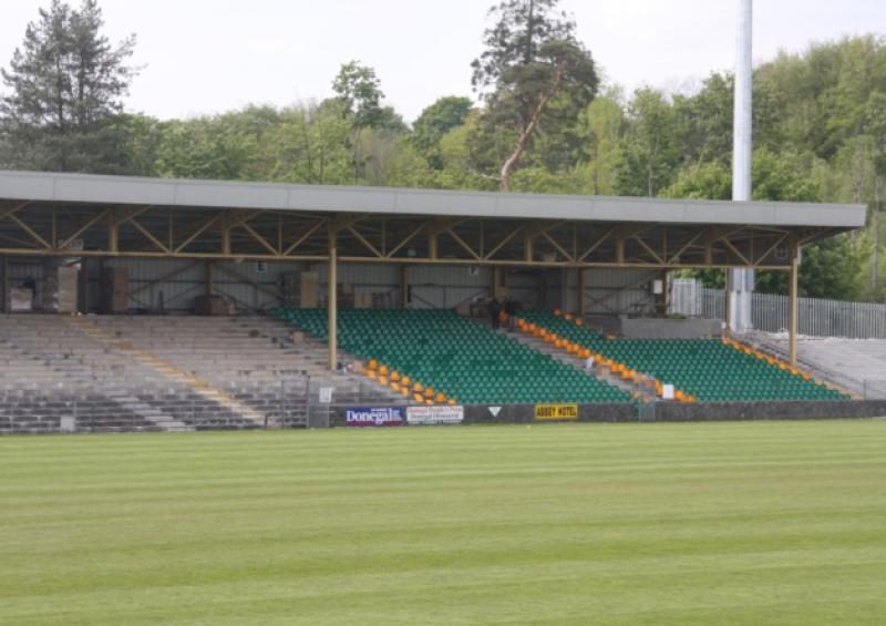 Stand at MacCumhaill Park has rust problem 