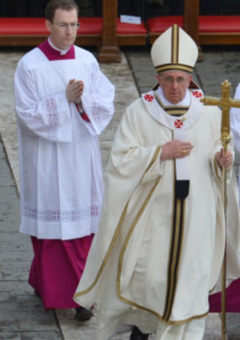 Gaoth Dobhair born priest assists in papal liturgies 