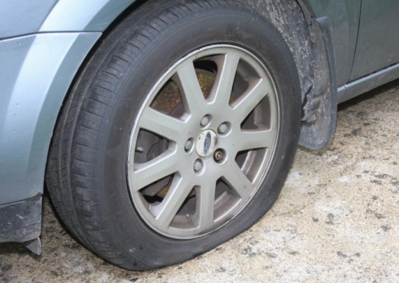 Tyres slashed on car outside Letterkenny home