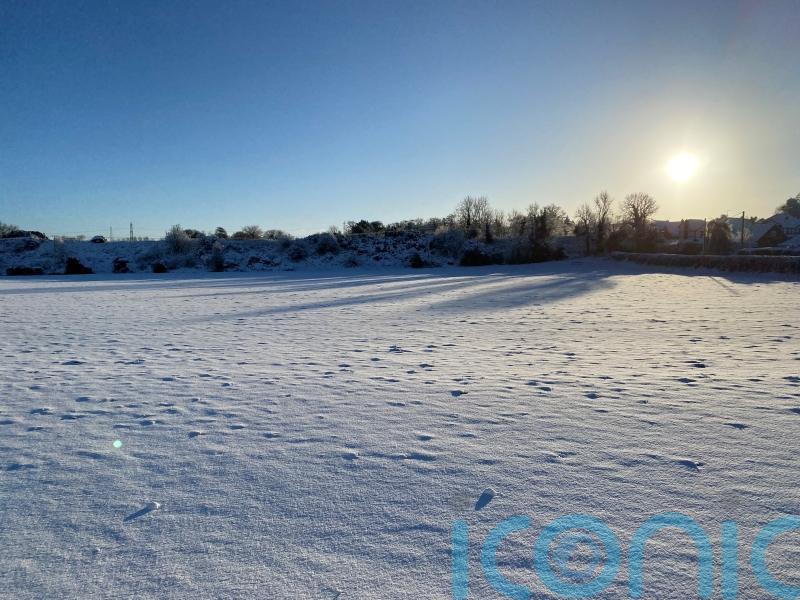 Parts of Ireland blanketed with snow overnight