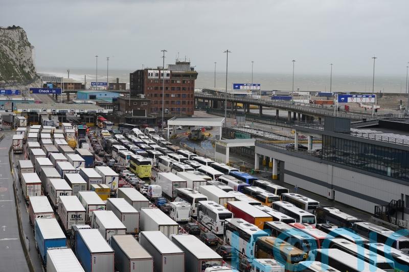 Letterkenny coach caught in Dover port queues