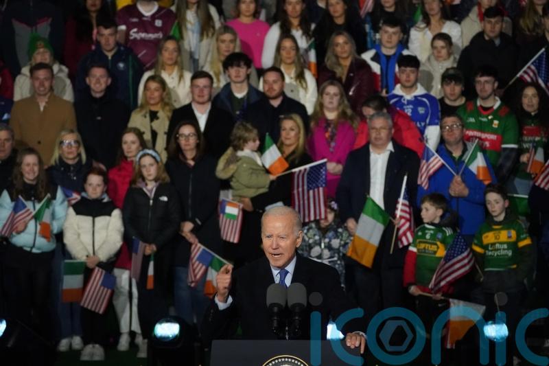 Biden declares US and Ireland ‘united by history’ as he ends island tour