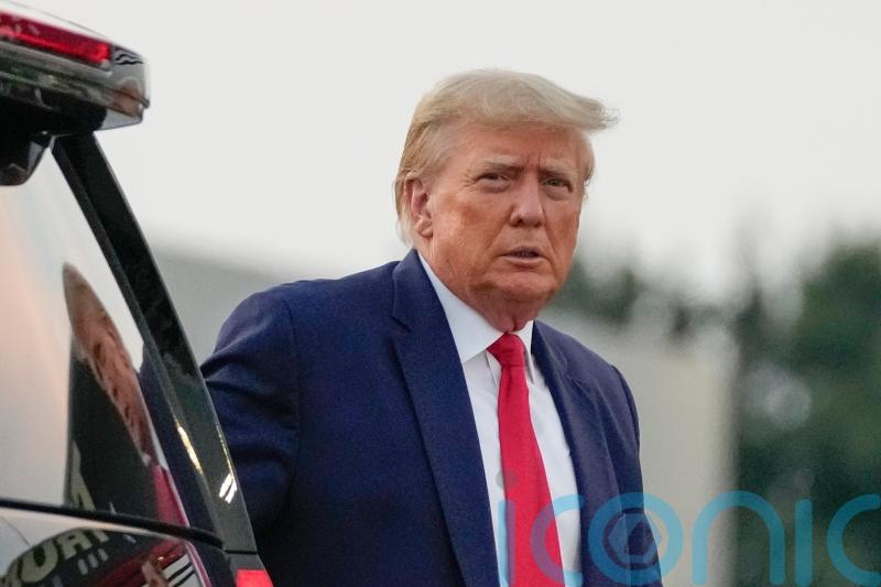 National: Trump returns to X, formerly Twitter, after two years and posts his mugshot