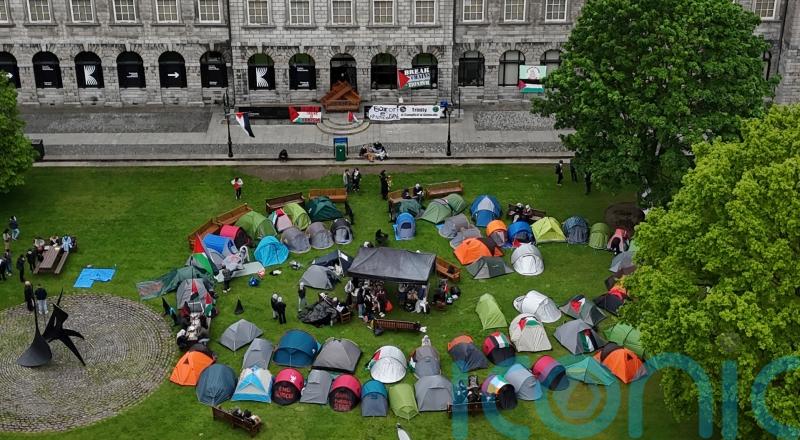 Trinity announces steps after talks with pro-Palestinian encampment protesters