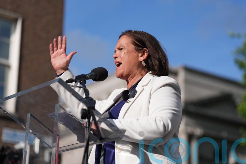 Route to Irish unity is happening ‘inch by inch’ – Mary Lou McDonald