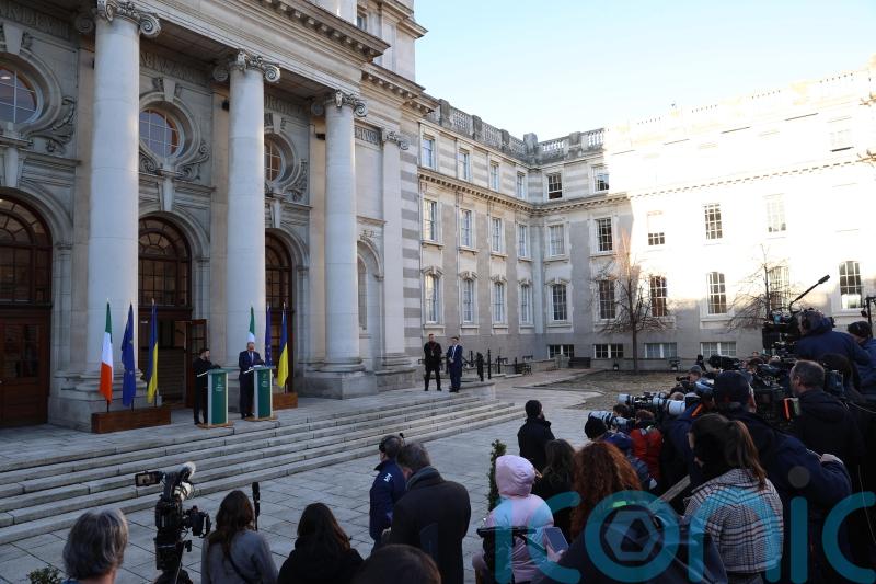 Drones near Dublin during Zelensky visit &lsquo;part of coordinated threat&rsquo; &ndash; minister