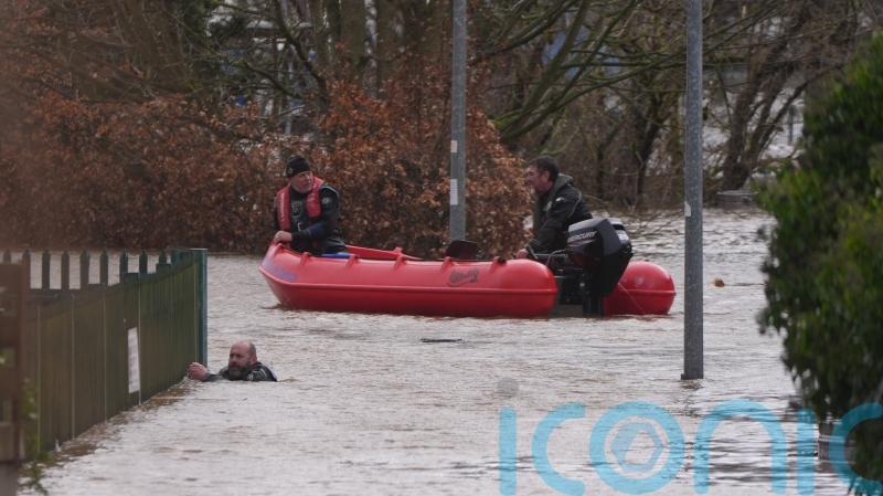 Schools shut and thousands without power as Storm Chandra hits island of Ireland