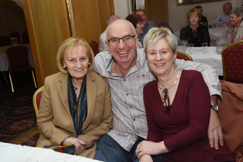 Sheila Deeney, Paddy Doherty and Doreen Friel.