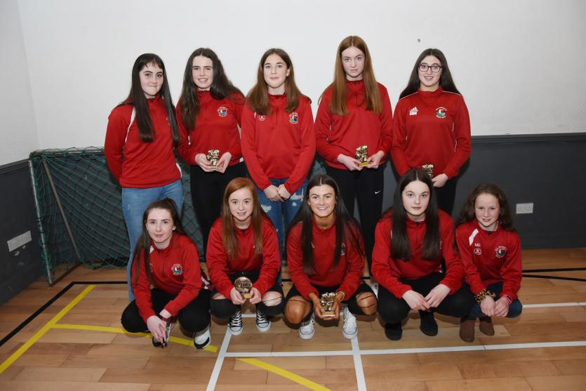 The U14 girls.
