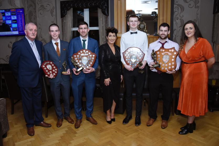 Senior and Reserve Players of the Year with special guests Gerard Callaghan, Michelle McKenna and Aoife McColgan