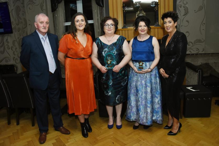 Margaret Raymond and Grace McCarron, Club Appreciation Awards