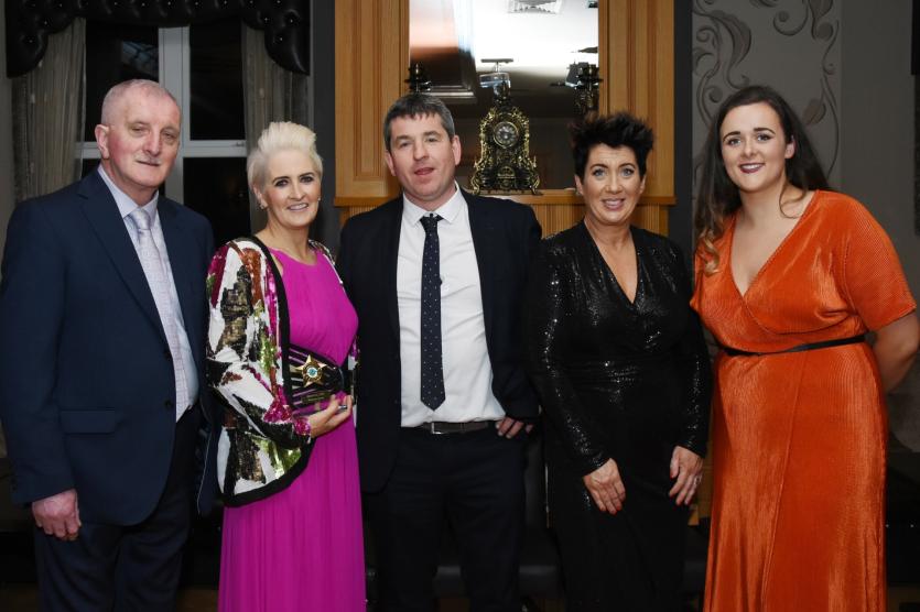 Christina Duffy (in pink), Overseas Award