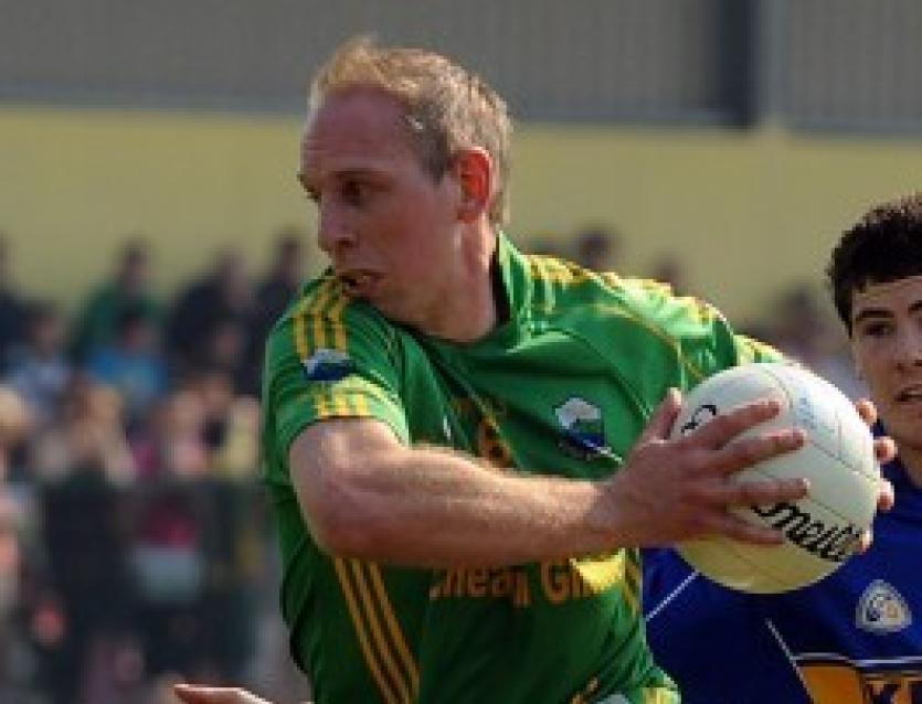 Noel 'Freddie' McGinley reaction to Naomh Columba's replay win over St. Naul's