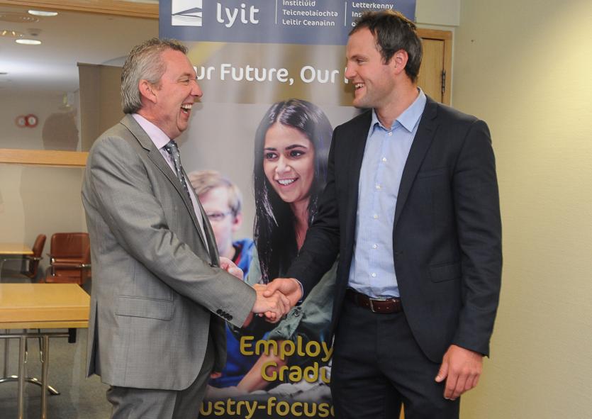 Listen: 'I'm relishing new challenge at LYIT - Michael Murphy 