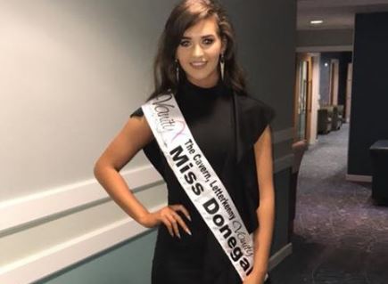 Lauren McDonagh was Miss Donegal in 2017
